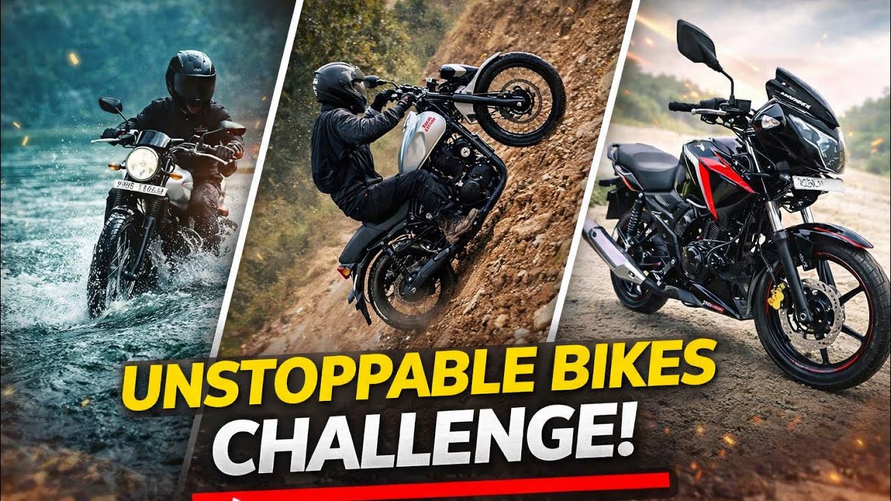 Hunter350 vs TVS Apache￼ kaun h best full off roding 