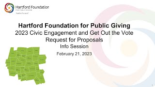 Civic Engagement and Get Out the Vote RFP Info Session Recording