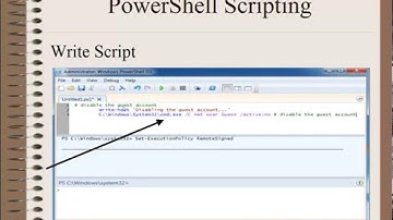 PowerShell Scripting
