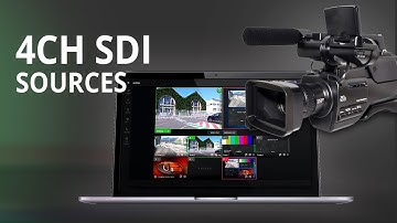 Manage Synchronized 4Ch SDI Sources With The TVU One 4K