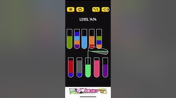 Water Sort Puzzle level 1474