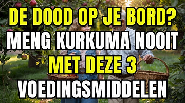 Vermijd deze 3 voedingsmiddelen met kurkuma: De fout die je gezondheid schaadt