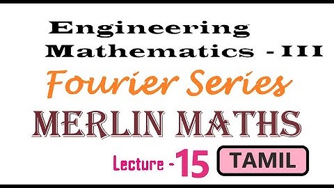 Engineering mathematics-III - Fourier series - Parseval