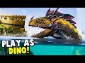 RAIDING BASES AS A MONSTER! Most HORRIFYING Ark Play As Dino UPDATE YET! - Ark Play As Dino