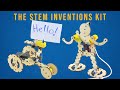 STEM Inventions DIY Building Kit for Kids - A Toy Designed to Help Kids Think and Act Like Inventors