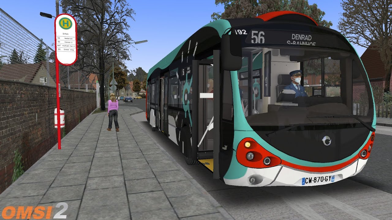 OMSI 2 #366: Krefrath | Ligne 56 | Irisbus Crealis Neo 12