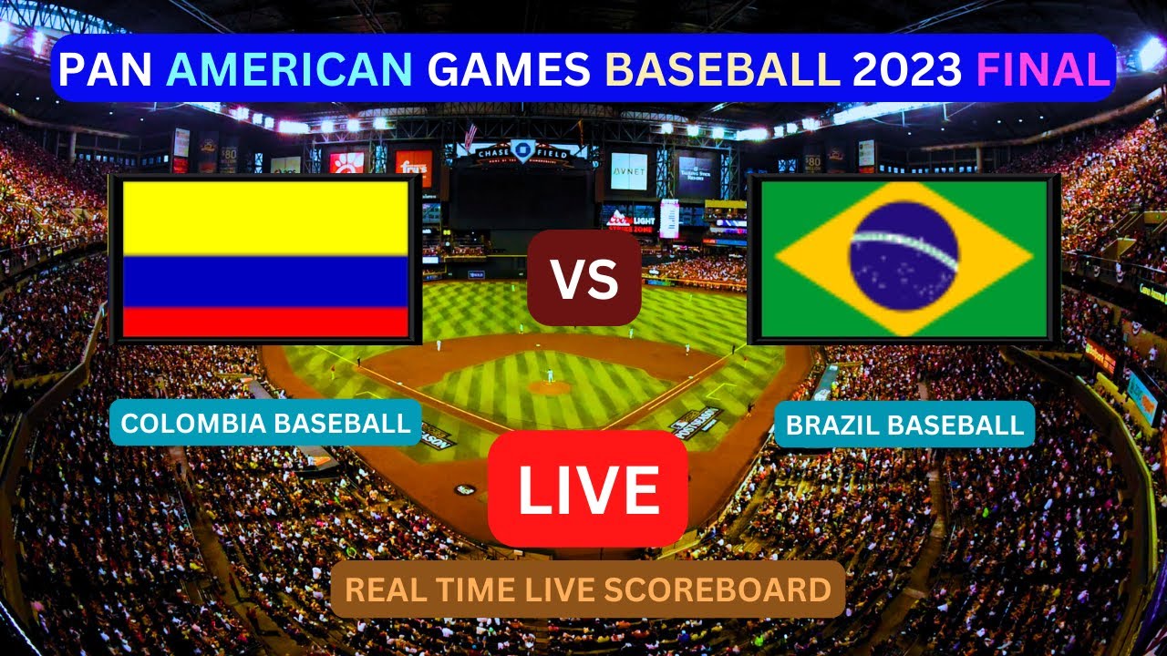 Colombia Vs Brazil LIVE Score UPDATE Today 2023 Pan American Games