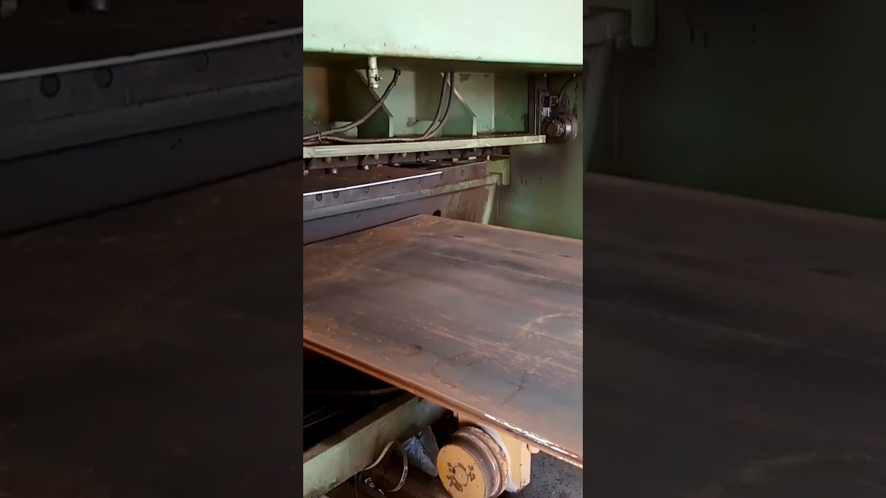 8mm metal sheet shearing