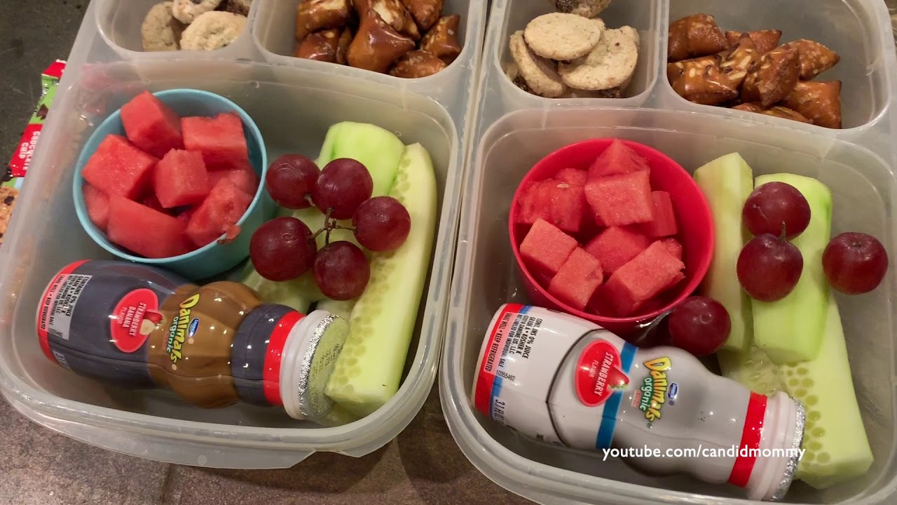 School Lunches Packed By Kids - YouTube