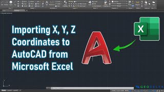 Importing X, Y, Z Coordinates to AutoCAD from Microsoft Excel