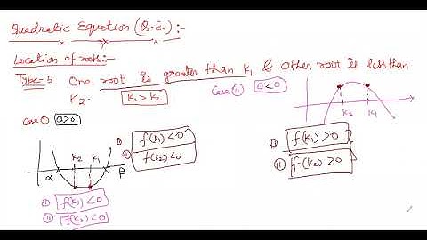 Quadratic equation lecture -11, IIT JEE main, NDA, 11th, 12th, Om Prakash Kumar( O.P. Sir)!