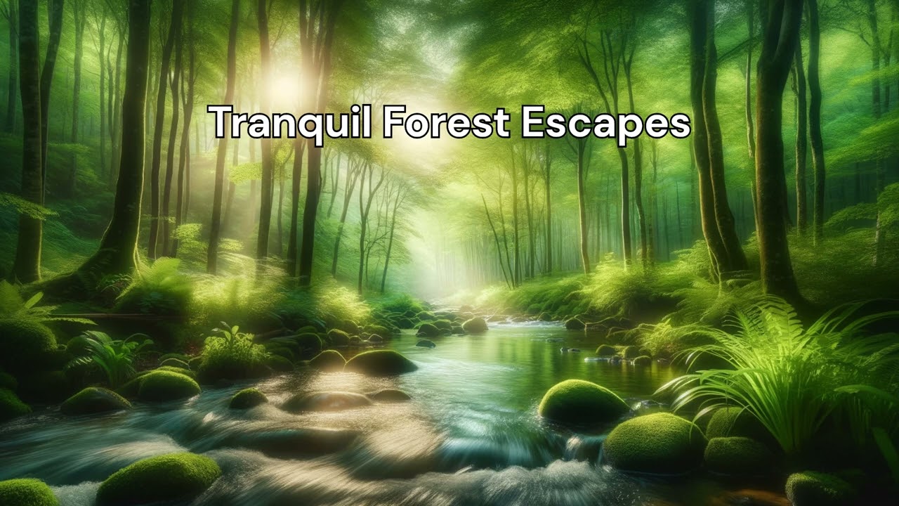 Tranquil Forest Escapes: Soothing Music for Relaxation & Meditation Part 2