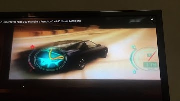Need For Speed Undercover Xbox 360 Nissan 240SX M&F Malcolm & Francisco