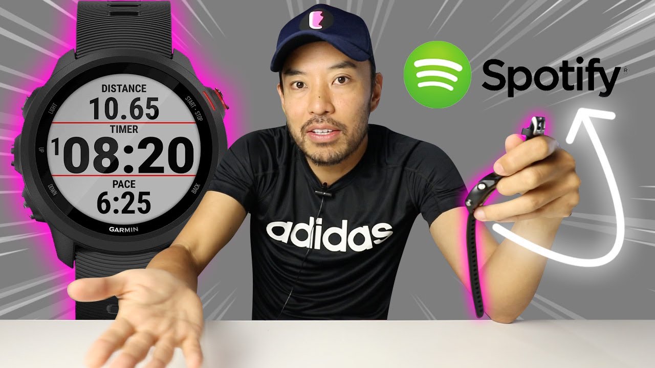 relogio garmin com spotify