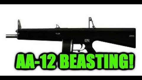 MW3: AA-12 Beasting on Kill Confirmed (40+ kills) Shotguns Talk
