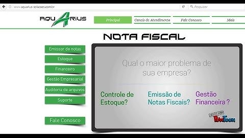 Emissor de NFe | Apresentação de como Emitir uma nota fiscal Eletronica