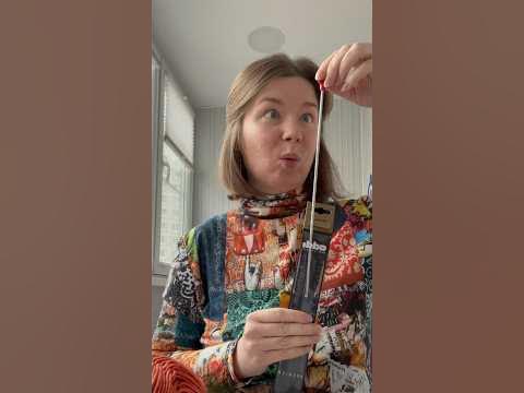 Когда впервые купила тунисский крючок 😮 #crochet - YouTube