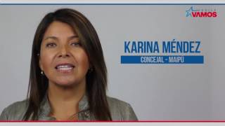 Concejal por Maipu Karina Mendez