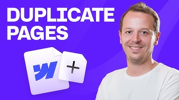 Duplicate page in Webflow