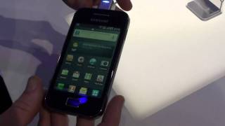 Samsung Galaxy Ace - první živý pohled