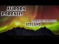 Aurora Borealis above Stokksnes peninsula on Iceland