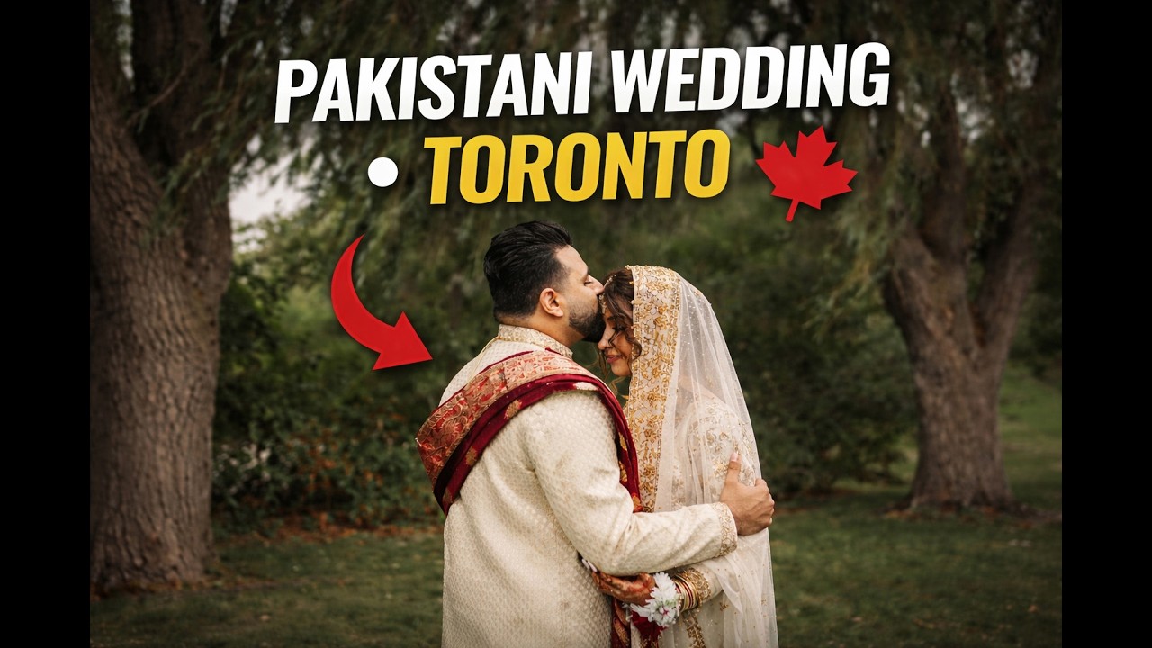 A Toronto Nikah that felt like a movie | Pakistani Wedding | Canada South Asian Wedding