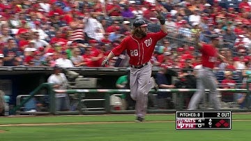 WSH@PHI: Desmond crushes a two-run double to center