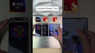 Iphone 17 Pro Max Vs Galaxy S25 Ultra Vs Z Fold 7 Volume Shader Test