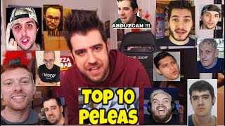 Information TOP 10 PELEAS DE AURONPLAY🔥 Update