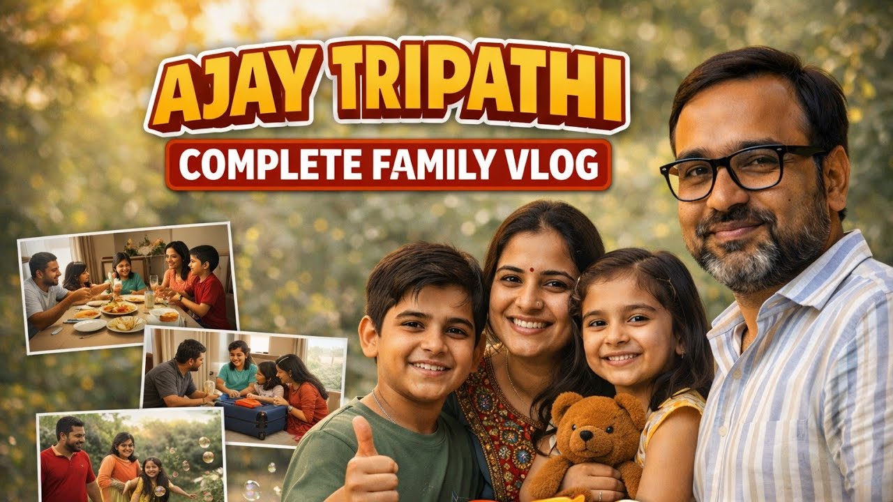 Aaj Akash Srinagar Ja Raha Hai ❄️✈️ | Travel Preparation | Family Vlog | Ajay Tripathi