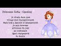 Princesse sofia  opening lyrics