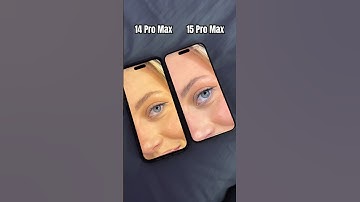 iPhone 14 Pro Max VS iPhone 15 Pro Max Selfie Test!