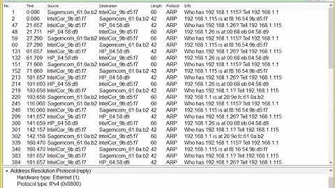 Determining ARP Refresh Rate With Wireshark