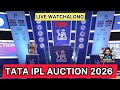 IPL Auction 2026 Watchalong LIVE | Who Goes Where? 💰🔥