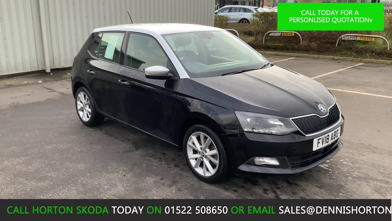 2018 - SKODA FABIA - BLACK -