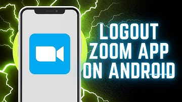 How to logout zoom app on android