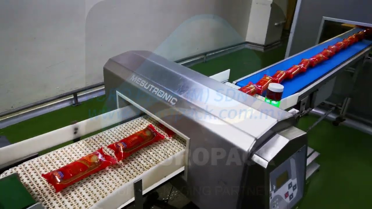 (Chicken Floss Bun) Horizontal Packing Machine c/w Nitrogen Gas Flushing