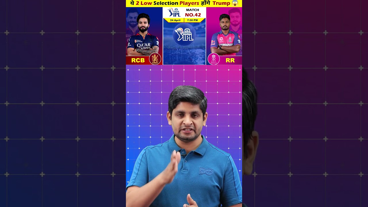 RCB vs RR Dream Team Prediction  