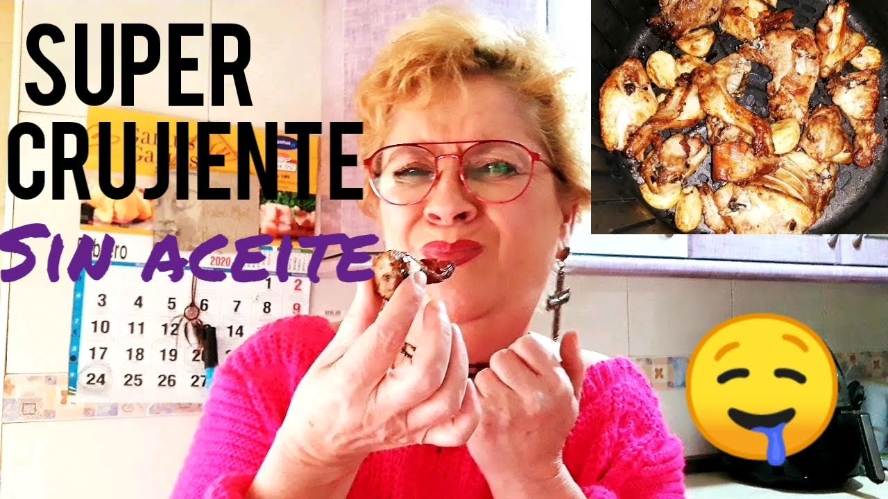 Conejo FRITO SIN ACEITE SUPER CRUJIENTE EN FREIDORA SIN ACEITE