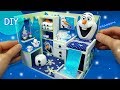 DIY Miniature Dollhouse - Frozen Olaf Room decor ! Snowman~