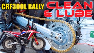 Chain Cleaning and Lubrication Guide - Honda CRF300L / Rally