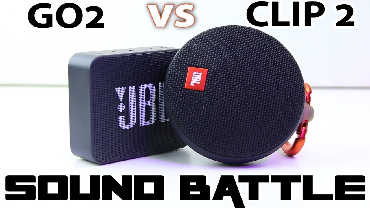 JBL GO2 vs JBL CLIP2 :Sound Battle -The Real Sound Comparison - YouTube