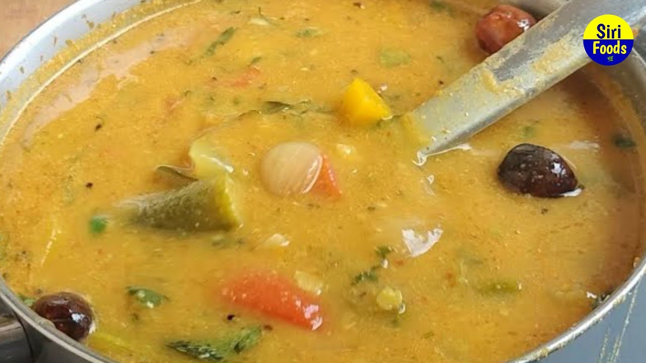 సాంబార్ ని పర్ఫెక్ట్ గా ఉడిపి హోటల్ స్టైల్లో ఇలా చేసి చూడండి చాలా రుచిగా ఉంటుందిsambar recipe Telugu