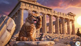 Cat Parkour in Greece?! 🇬🇷 Meeting Goddess Athena ✨ | Pacoco World Tour Ep.2 #Pacoco #CatParkour