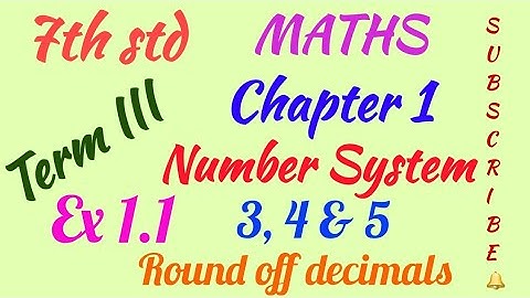 7th std/MATHS/TERM III/Chapter 1/Ex 1.1 - 3, 4 & 5