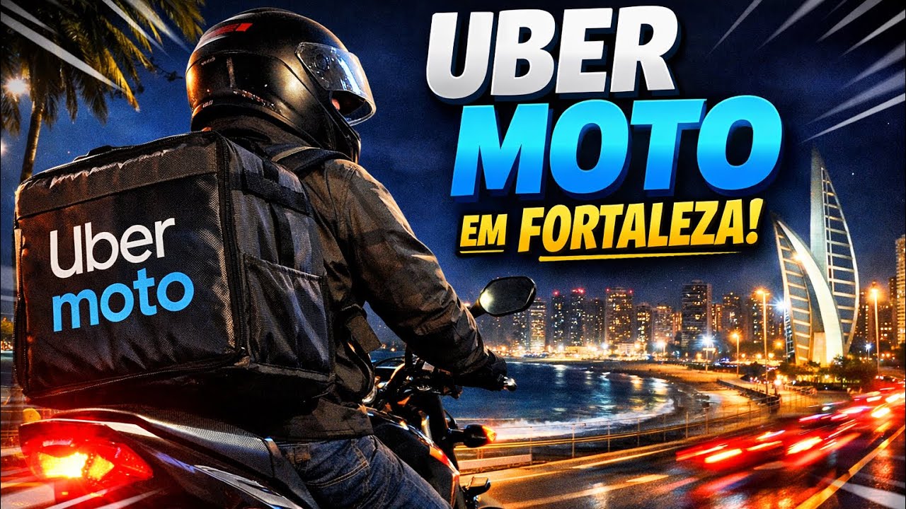 UBER MOTO NA MADRUGADA EM FORTALEZA