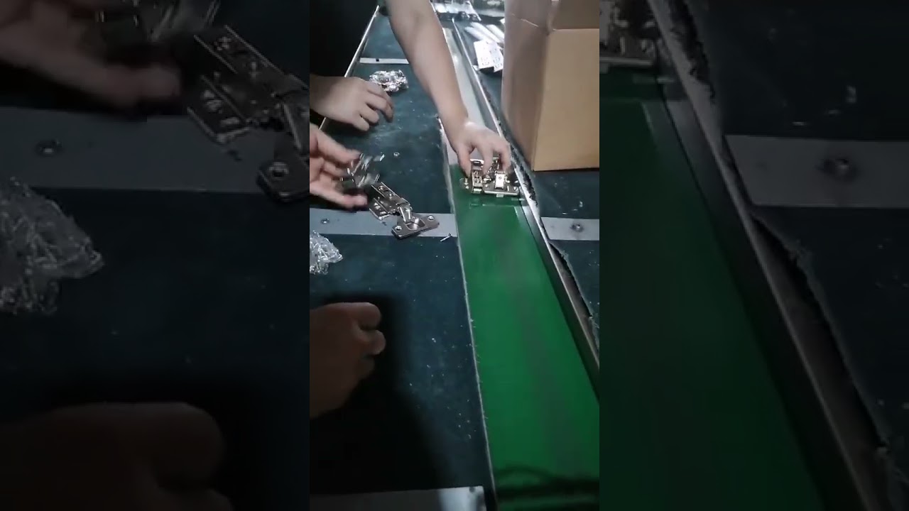 packing line of hinge