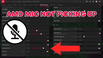 How To Fix Mic Not Picking Up In AMD Clips