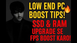 Low End PC Gaming Tips | SSD vs HDD & RAM Upgrade Explained
