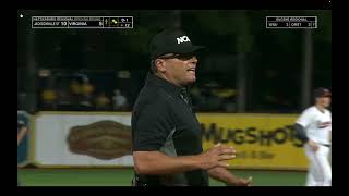 Clock Violation on Pitcher + Pollard Ejected
